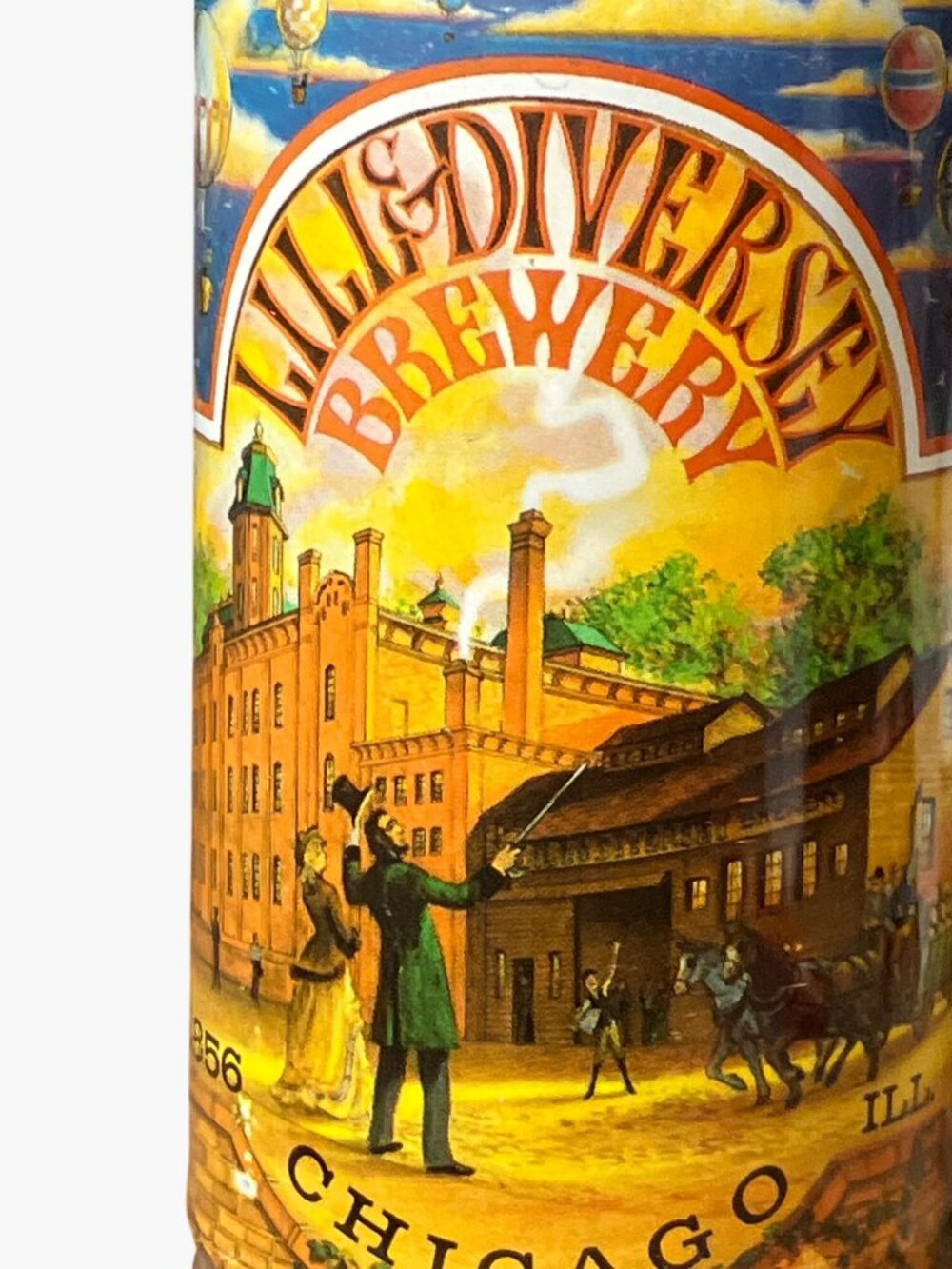 Huber Brewery LE Empty Beer Can 1978 American Brewers Historical Collection - Picture 2 of 14